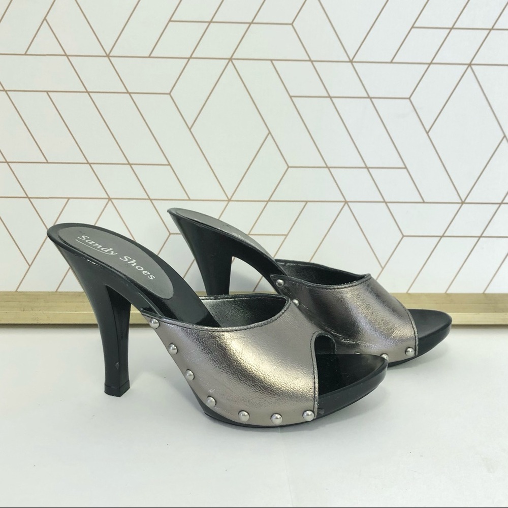 Metallic High Heels